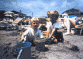 boys on the beach